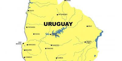 Mapa rzeki Urugwaj 